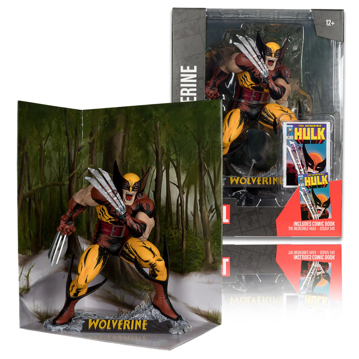 Marvel Collection Wolverine (The Incredible Hulk #340) 1:6th Scale Collectible Figure w/Scene