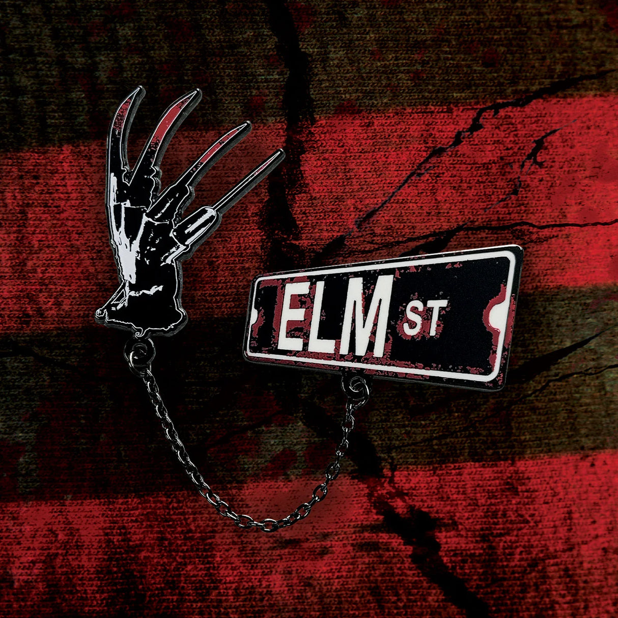 A Nightmare on Elm Street Pin Badge Set