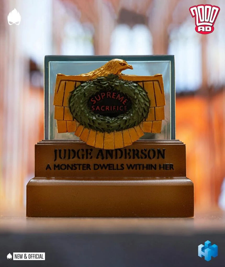 2000AD Judge Dredd Hall Of Heroes Judge Anderson 1/18 Scale Previews Exclusive Action Figure Set