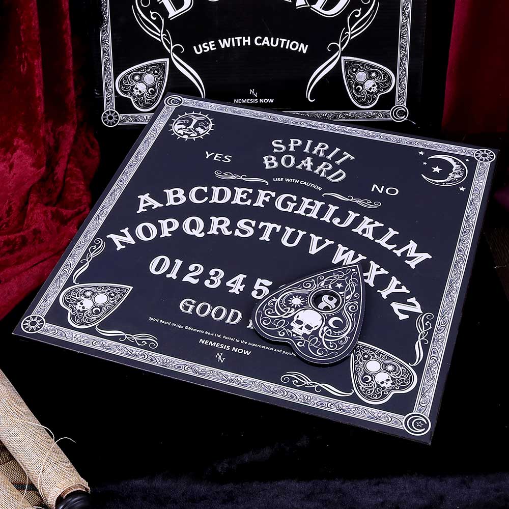 Black and White 38.5cm Spirit Ouija Board