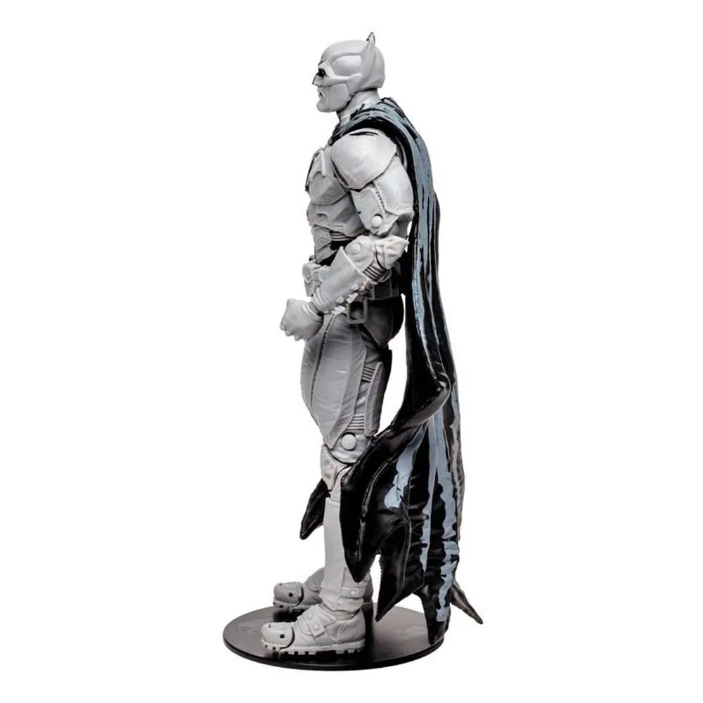 DC Direct: Gold Label Series Wave 1: Batman (Line Art Variant SDCC) Action Figure With Comic