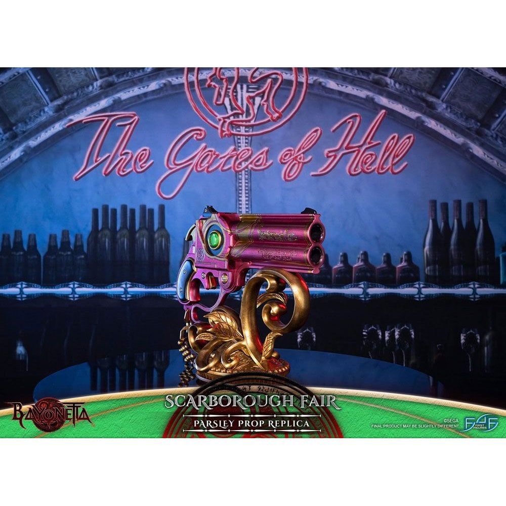 Bayonetta: Scarborough Fair Prop Replicas (Parsley Green) RESIN Statue