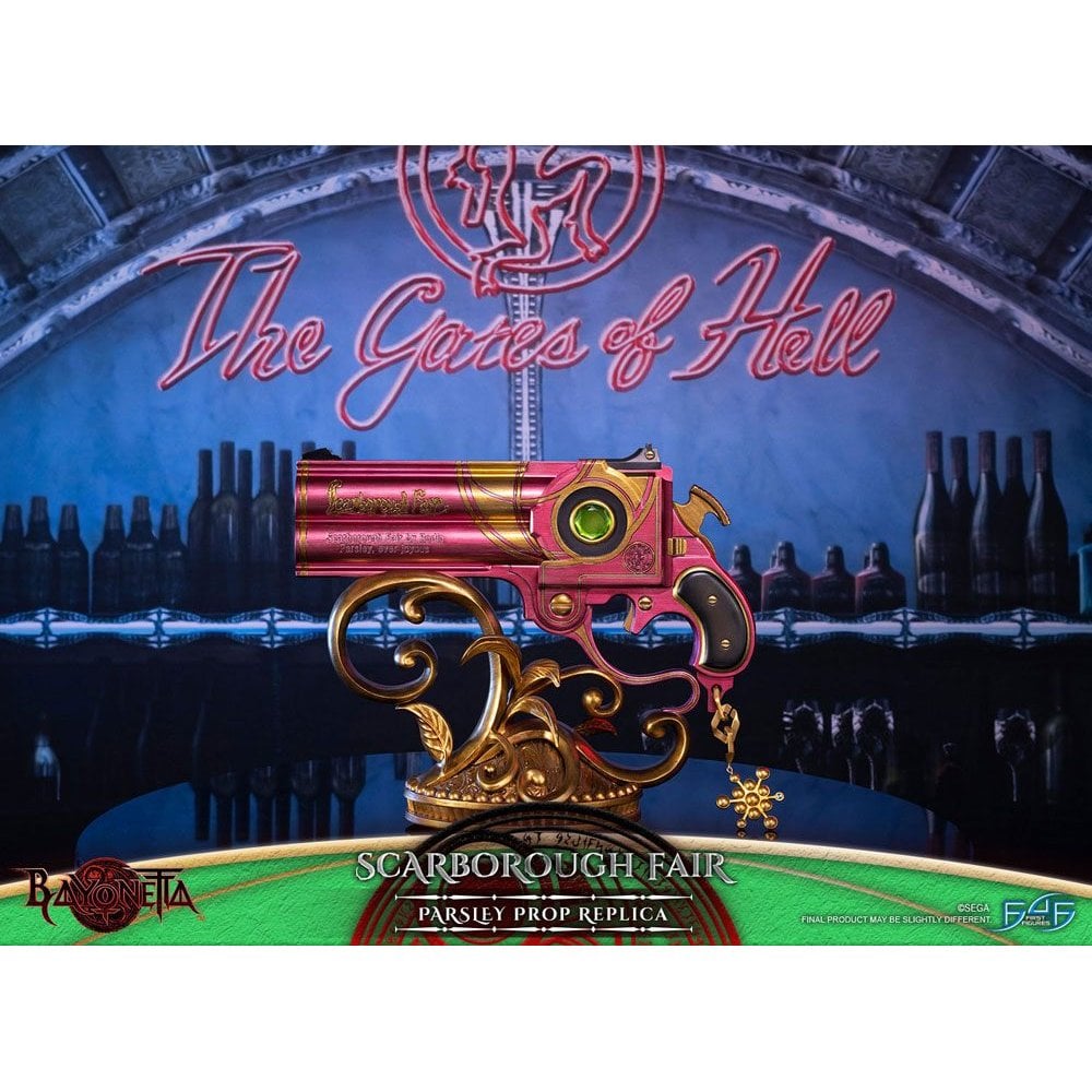 Bayonetta: Scarborough Fair Prop Replicas (Parsley Green) RESIN Statue