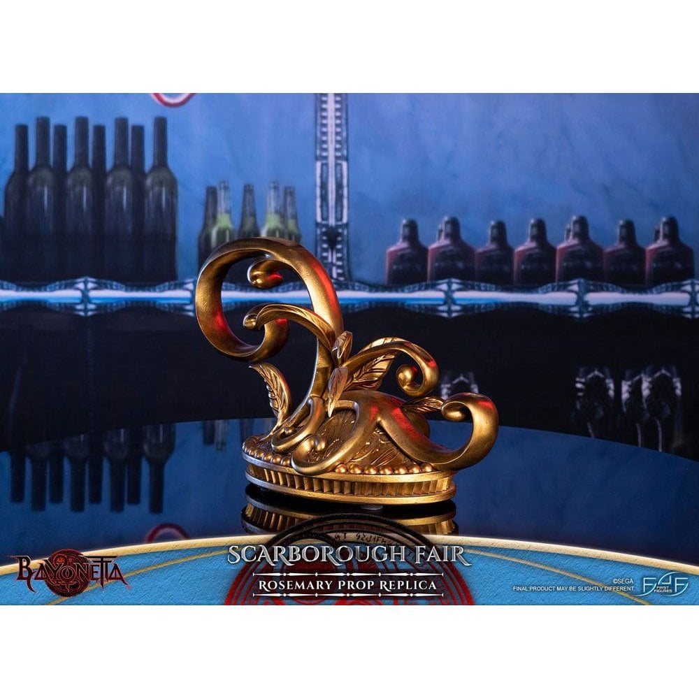 Bayonetta: Scarborough Fair Prop Replicas (Rosemary Blue) RESIN Statue