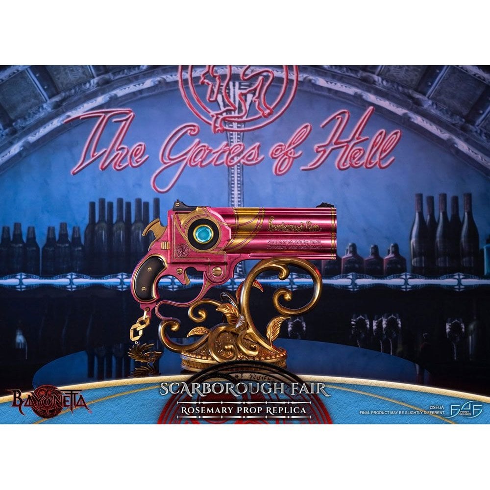 Bayonetta: Scarborough Fair Prop Replicas (Rosemary Blue) RESIN Statue