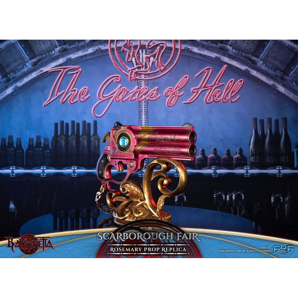 Bayonetta: Scarborough Fair Prop Replicas (Rosemary Blue) RESIN Statue