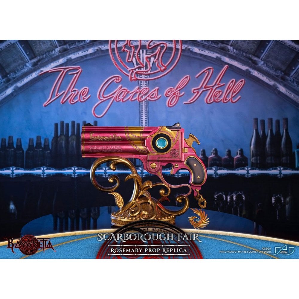 Bayonetta: Scarborough Fair Prop Replicas (Rosemary Blue) RESIN Statue