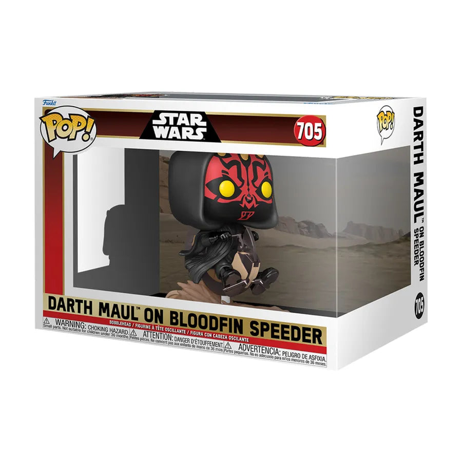 Star Wars The Phantom Menace Darth Maul on Bloodfin Speeder Funko Pop! Vinyl Figure #705