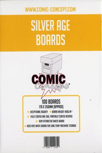 Comic Concept Silver Age Boards 100-Pack