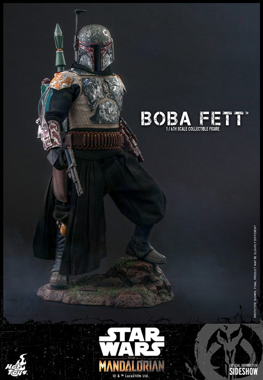 Star Wars The Mandalorian Boba Fett 1/6 Scale Hot Toys Collectable Figure (Standard)