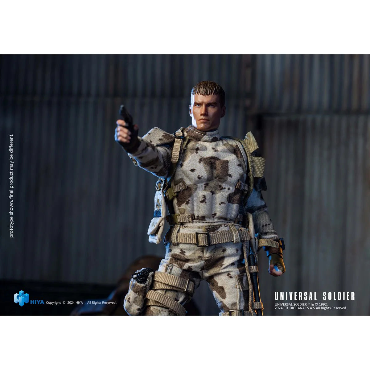 Universal Soldier Exquisite Super Andrew Scott 1/12 Scale Previews Exclusive Action Figure