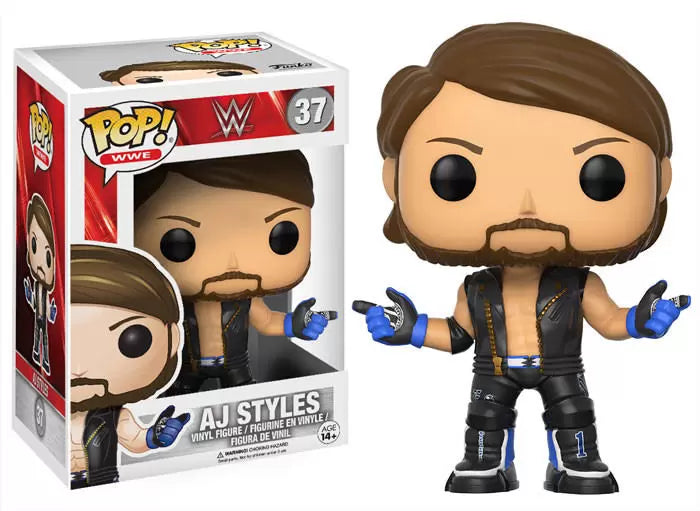 WWE AJ Styles Pop! Vinyl #37