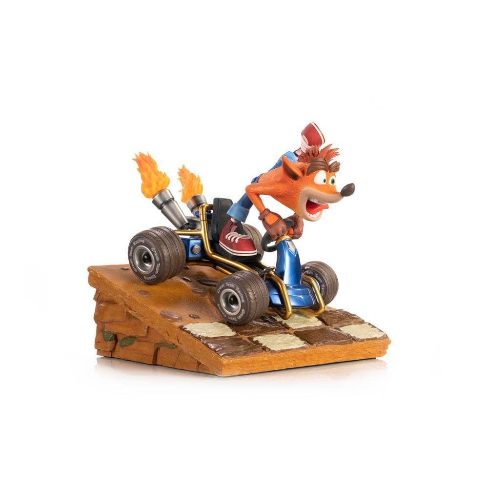 Crash Bandicoot: Crash Team Racing Nitro-Fueled: Crash in Kart Resin Statue