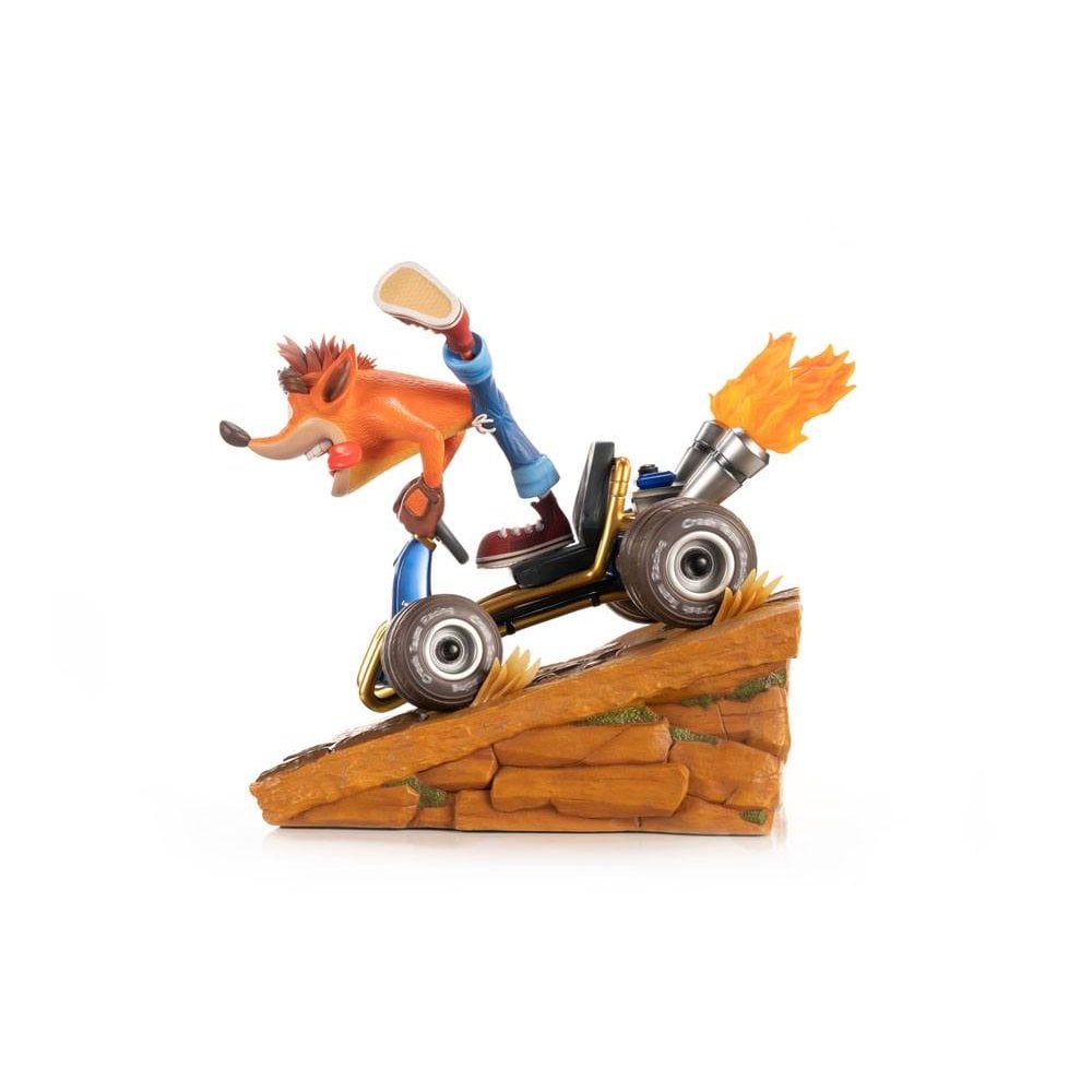 Crash Bandicoot: Crash Team Racing Nitro-Fueled: Crash in Kart Resin Statue