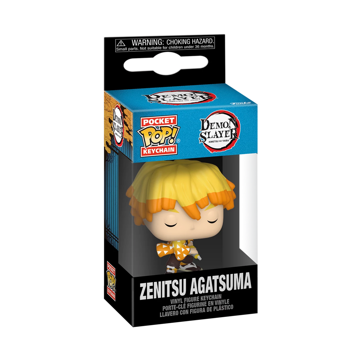 Demon Slayer Zenitsu Agatsuma Funko Pocket Pop! Keychain