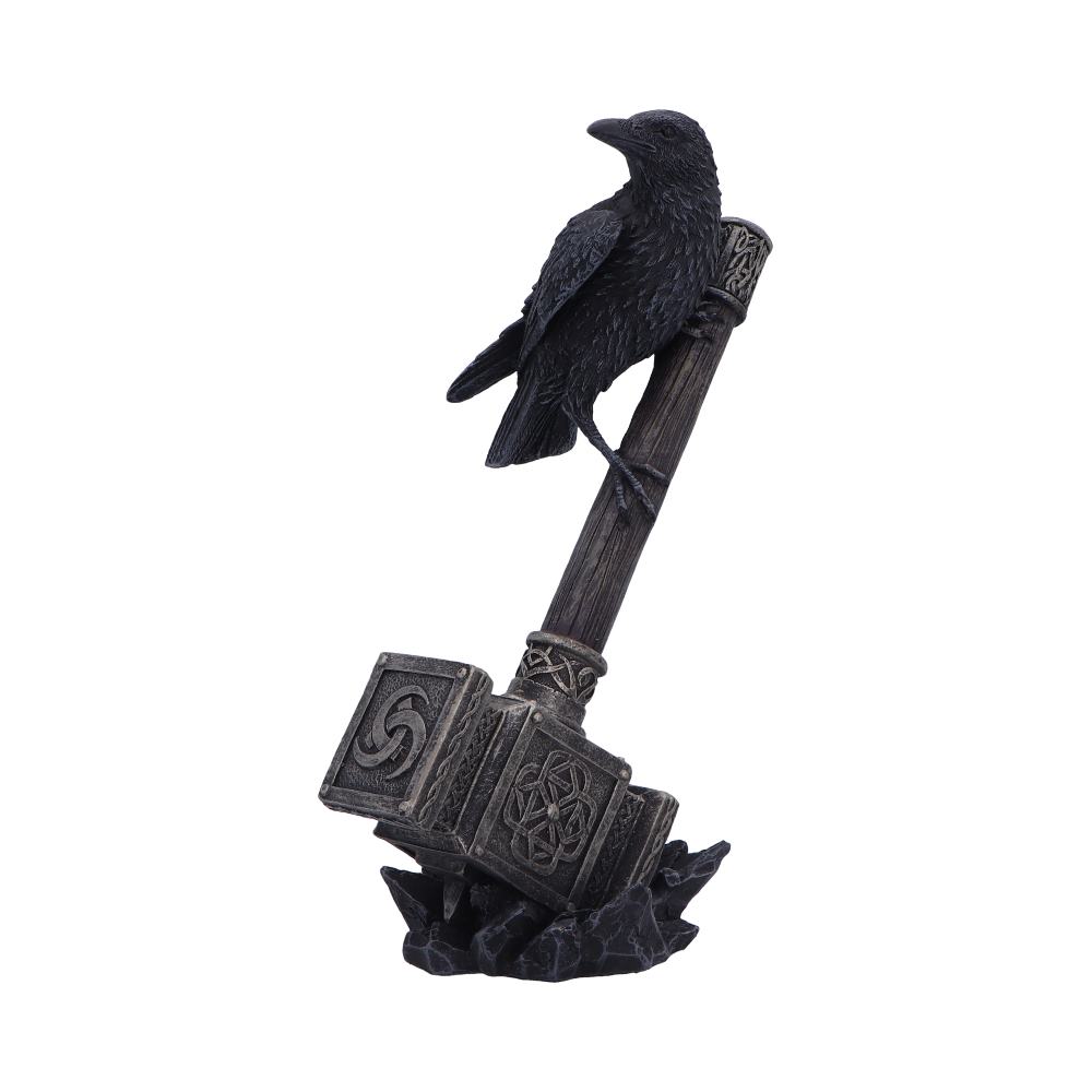 Thor Raven on Hammer of the Gods 23cm Statue