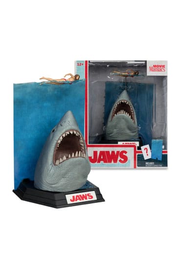 Jaws Movie Maniacs PVC Statue Jaws 50th Anniversary 16cm
