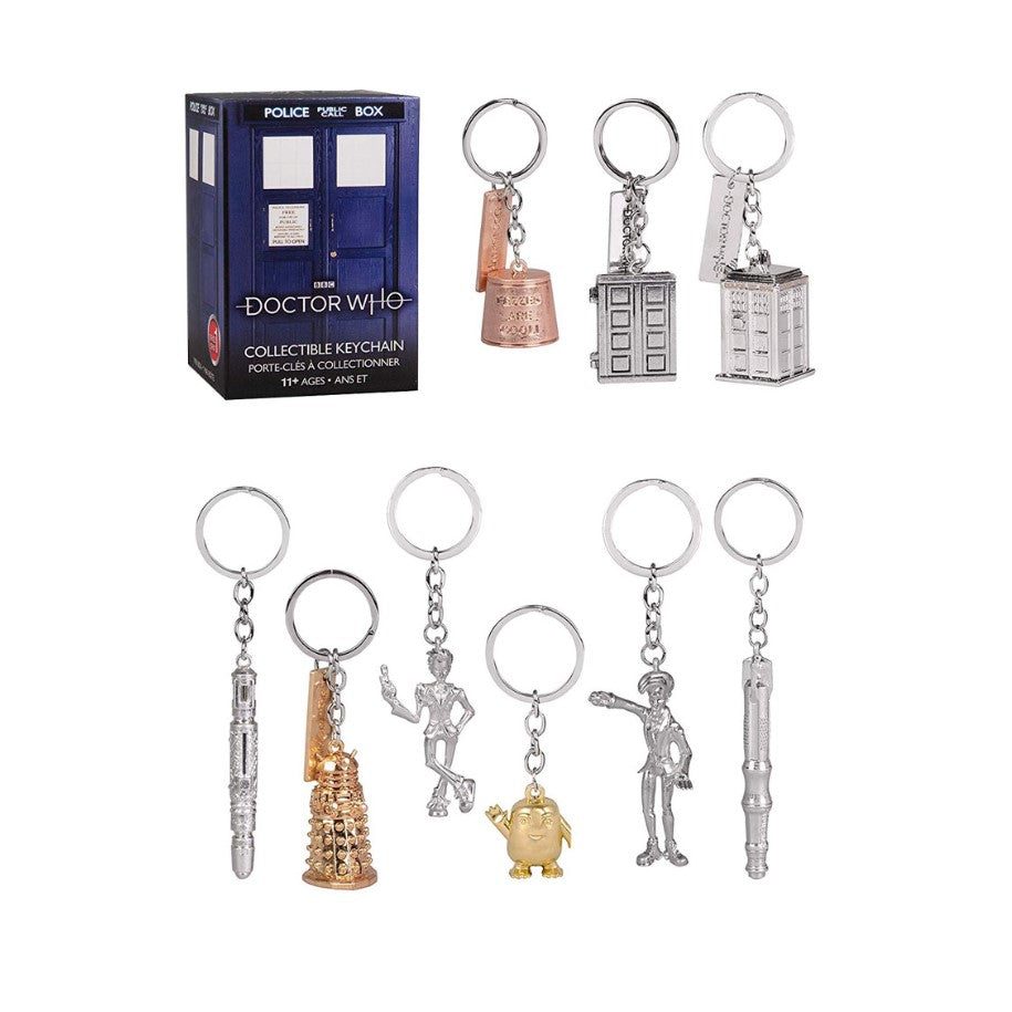 Doctor Who mystery keychain