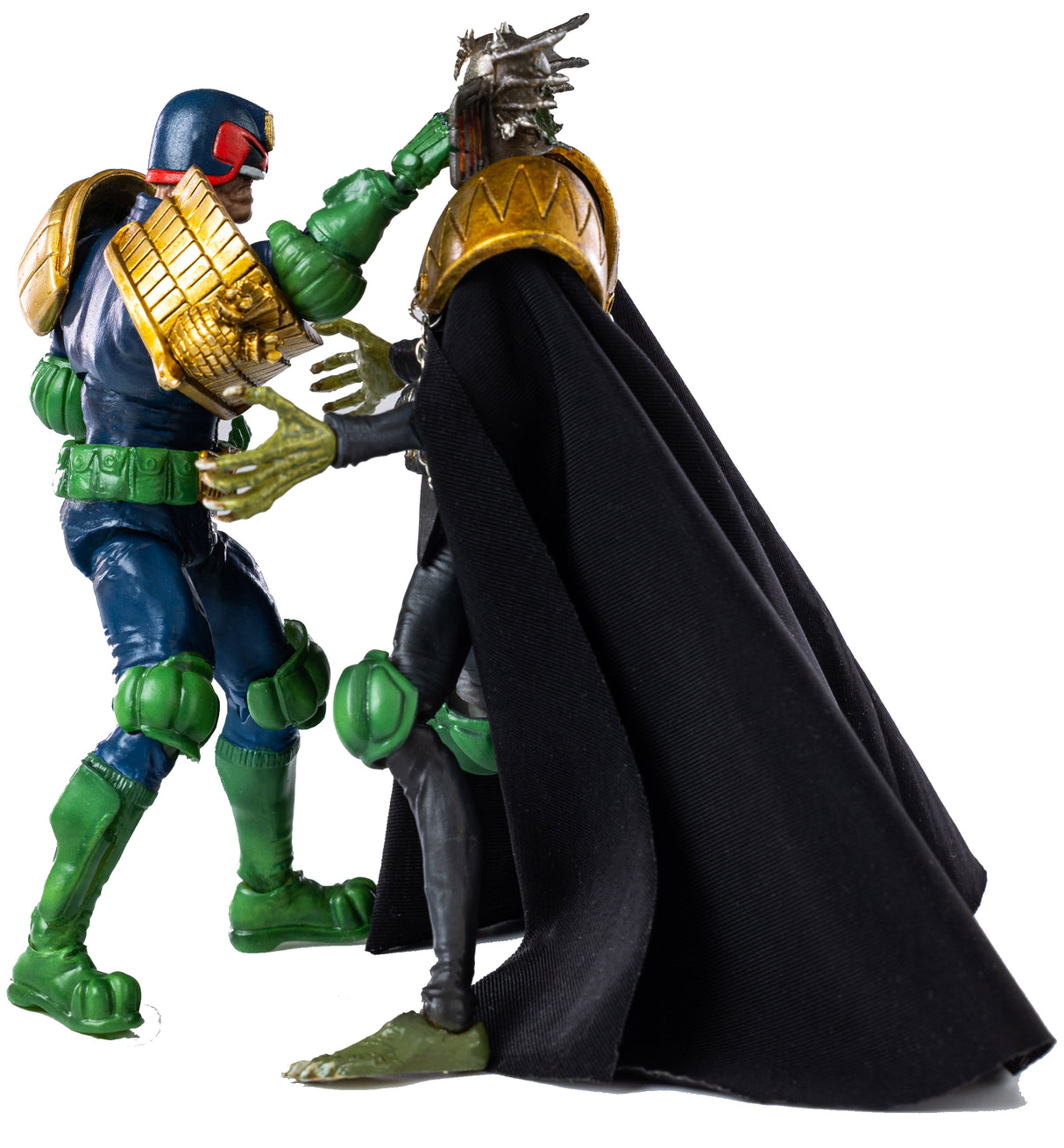 Judge Dredd: Gaze Into The Fist Of Dredd Previews Exclusive 1/18 Scale Action Figure 2 Pack