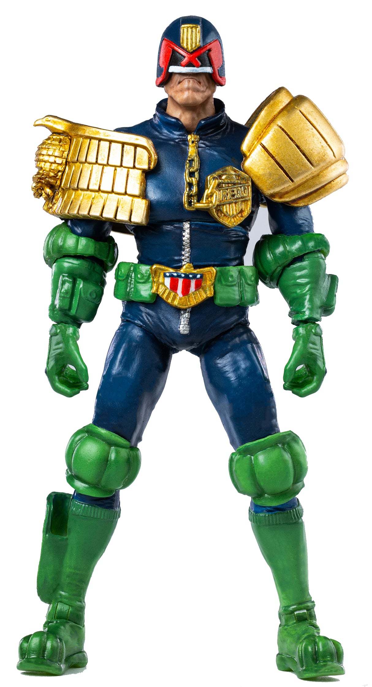 Judge Dredd: Gaze Into The Fist Of Dredd Previews Exclusive 1/18 Scale Action Figure 2 Pack