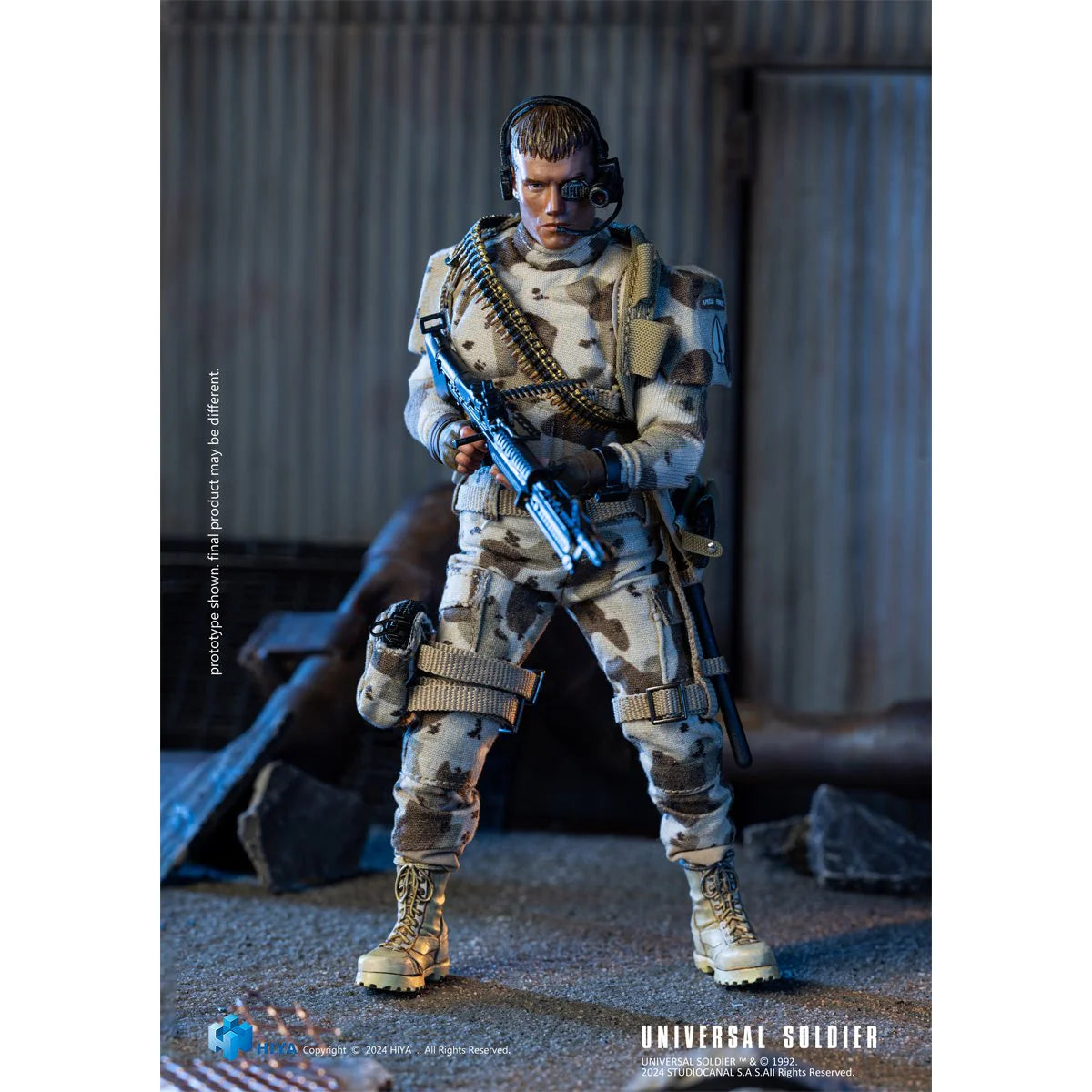Universal Soldier Exquisite Super Andrew Scott 1/12 Scale Previews Exclusive Action Figure