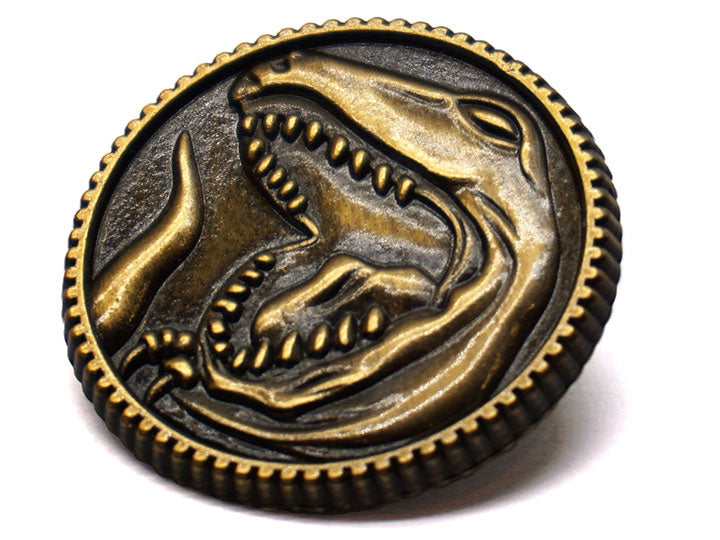 Mighty Morphin Power Rangers T-Rex Dinozord Metal Replica Power Coin