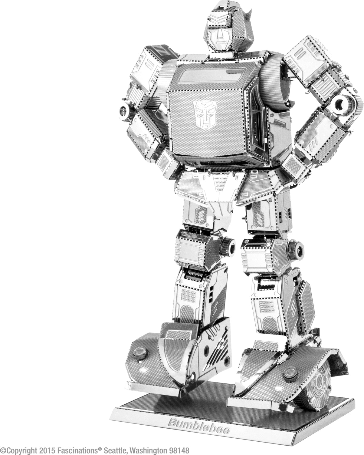 Transformers Bumblebee Metal Earth 3D Model Kit