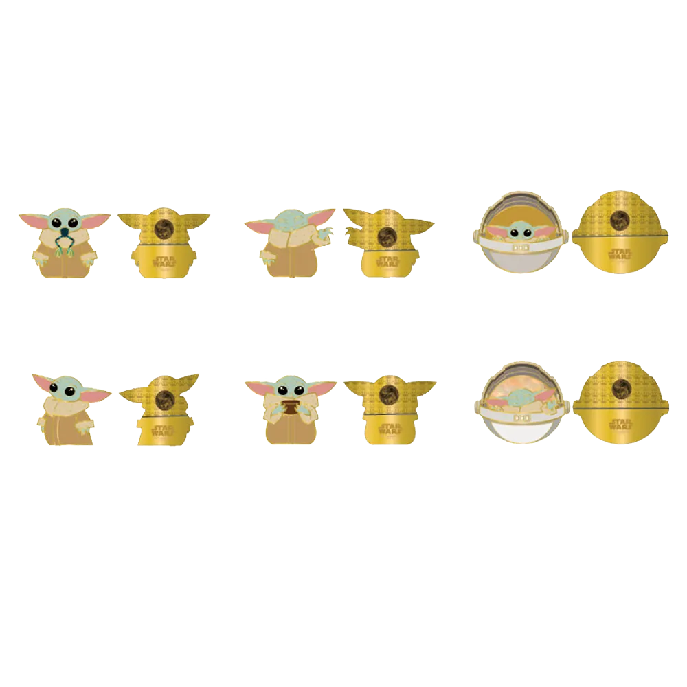 Star Wars: The Mandalorian: The Child Loungefly 3cm Enamel Pin Blind Box