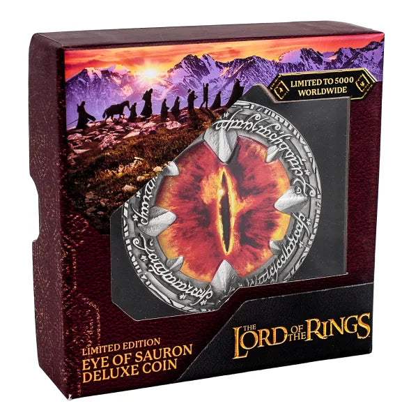 The Lord of the Rings Limited Edition Eye of Sauron Deluxe Coin