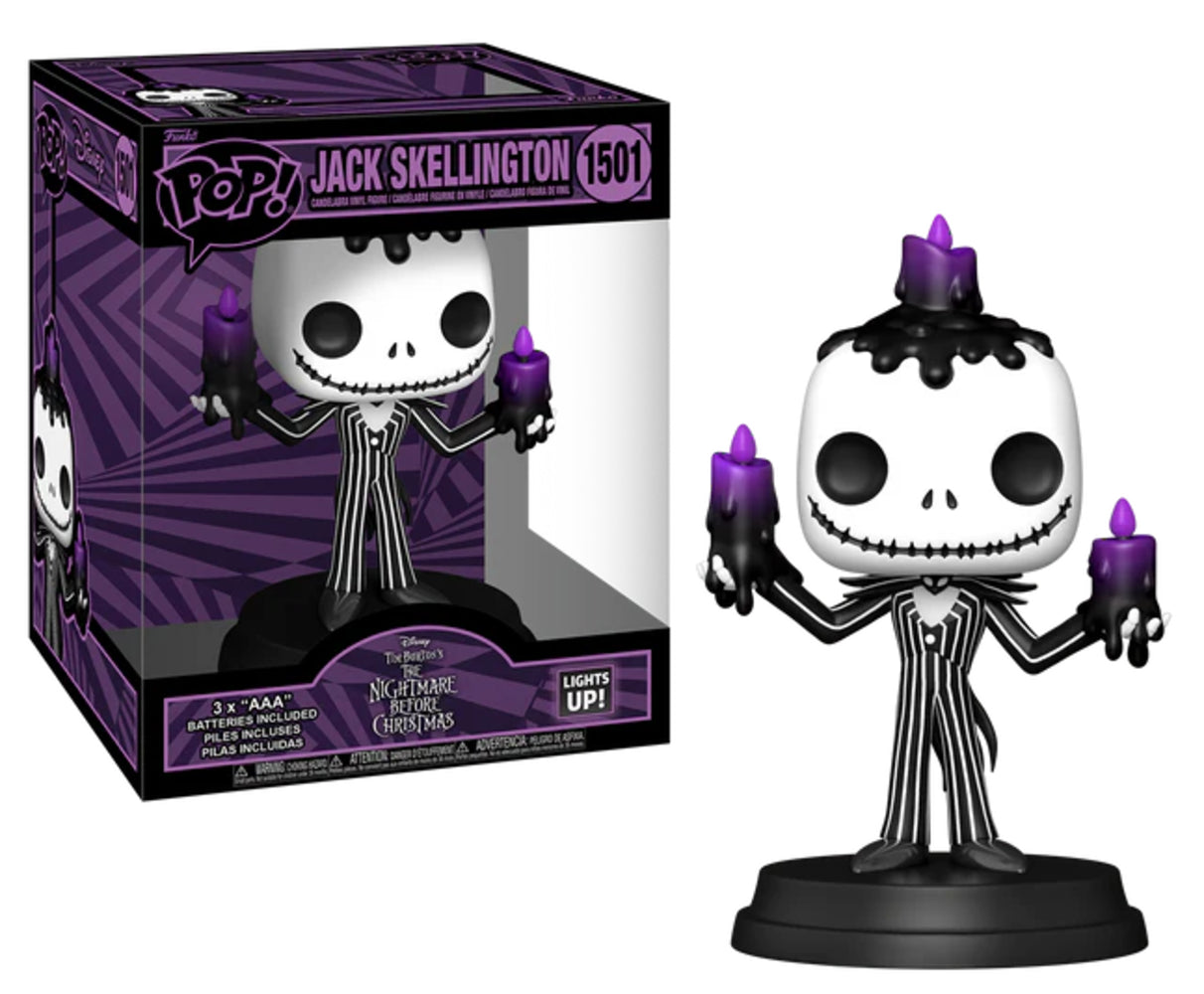The Nightmare Before Christmas: Super Pop! Jack Skellington (Light Up) Vinyl Figure