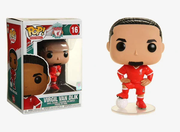 Funko POP! Virgil Van Dijk – Liverpool FC – Figura In Vinile Da Collezione, 9,5 Cm - 2