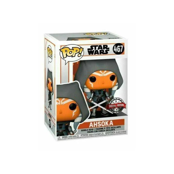 Star Wars The Mandalorian Ahsoka Pop Vinyl Bobble-Head #467