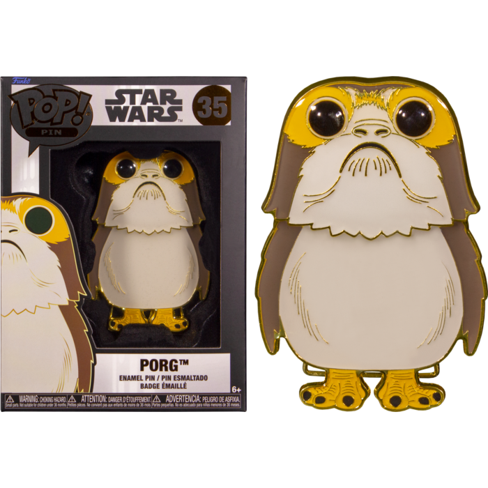 Star Wars: Porg 4 Inch Funko Enamel Pin