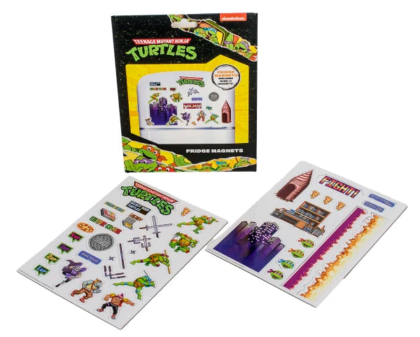 Teenage Mutant Ninja Turtles Retro Arcade Game Fridge Magnets