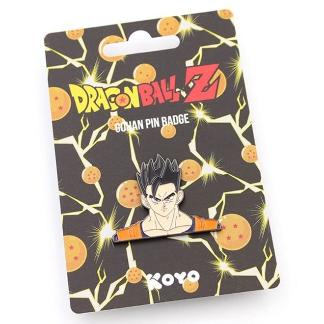 Dragon Ball Z Gohan Metal Pin Badge