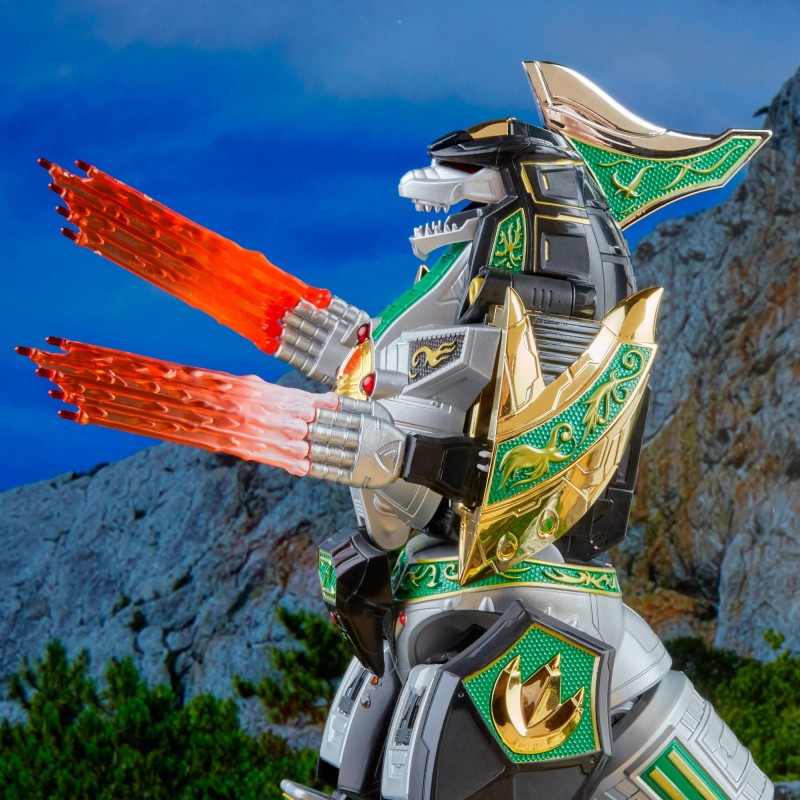 Power Rangers Lightning Collection - Zord Ascension Project, Mighty Morphin Dragonzord 1:144 Scale Collectible Statue