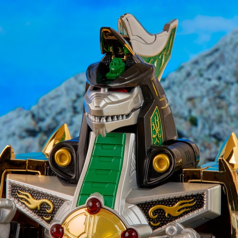 Power Rangers Lightning Collection - Zord Ascension Project, Mighty Morphin Dragonzord 1:144 Scale Collectible Statue