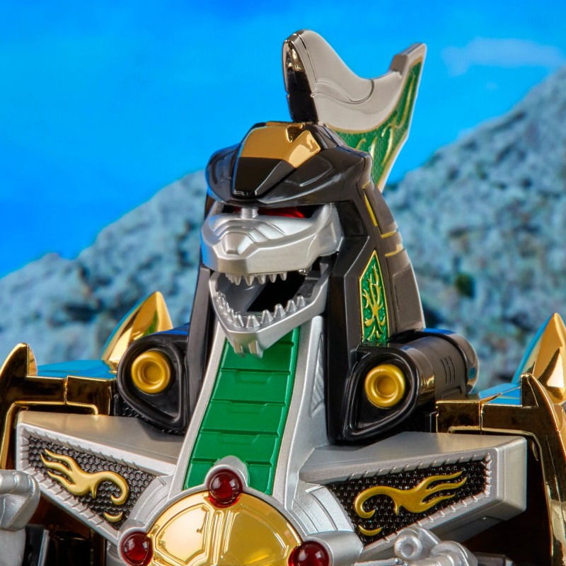 Power Rangers Lightning Collection - Zord Ascension Project, Mighty Morphin Dragonzord 1:144 Scale Collectible Statue