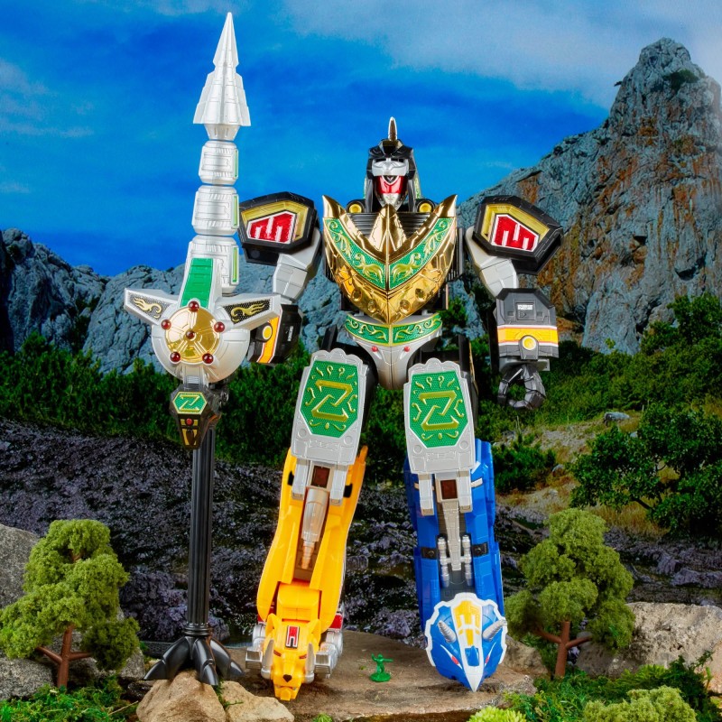Power Rangers Lightning Collection - Zord Ascension Project, Mighty Morphin Dragonzord 1:144 Scale Collectible Statue