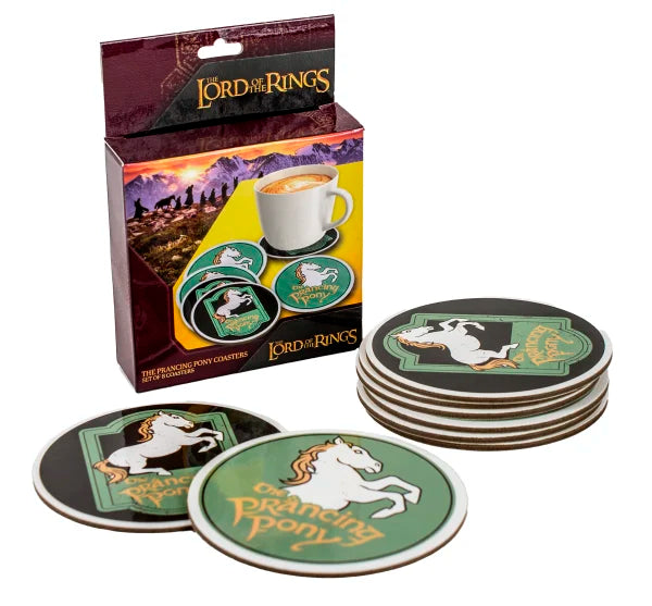The Lord of the Rings Prancing Pony Coasters
