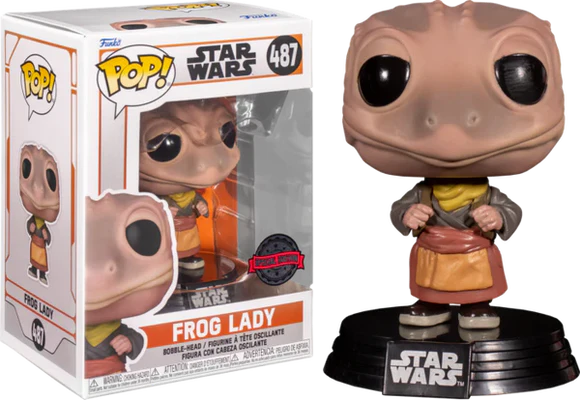 Star Wars Frog Lady Funko Pop! Vinyl Figure #487