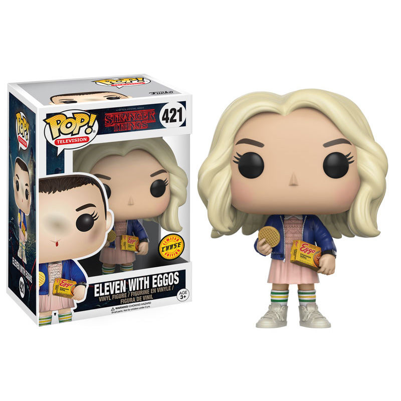 Stranger Things Eleven with Eggos (Chase) Funko Pop! Vinyl Figure #421