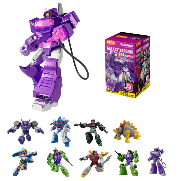 Transformers Blokees Galaxy Version 04 Fractured Space-Time Mystery Mini Figure