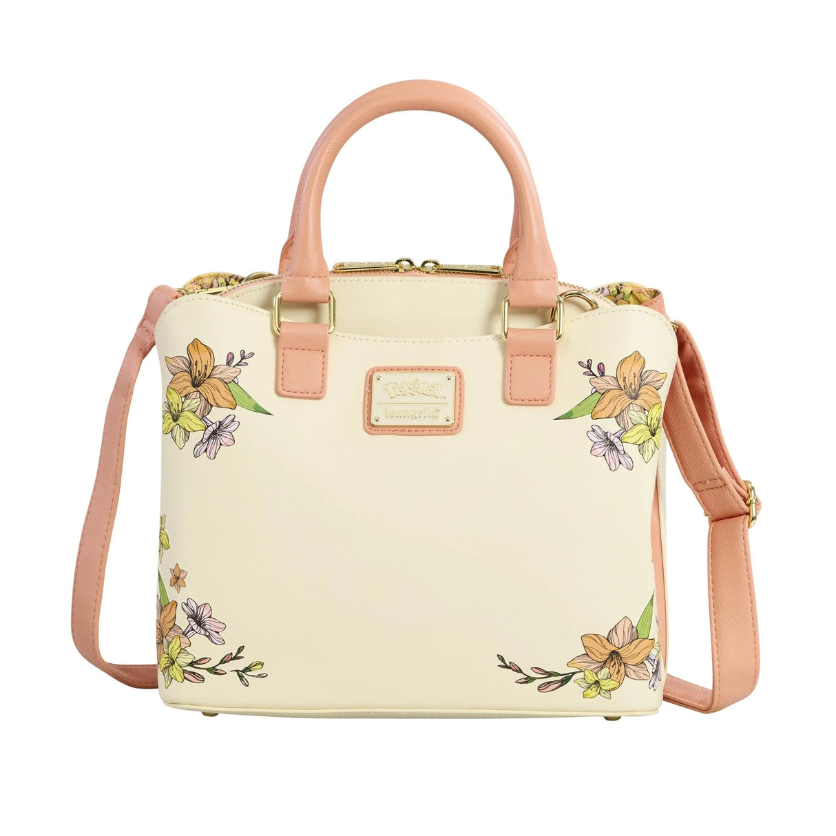 Pokemon Loungefly Mew & Kanto Starters Crossbody Bag