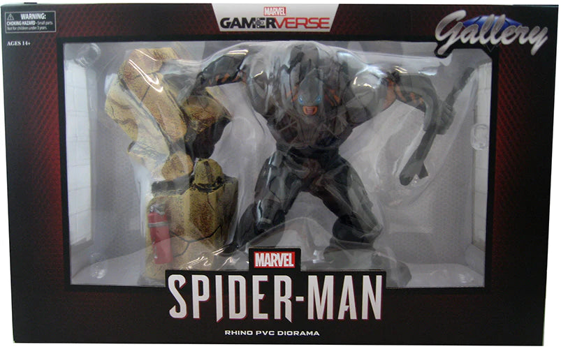 Marvel's Spider-Man: Rhino (Gamerverse) 10 Inch PVC Diorama Statue