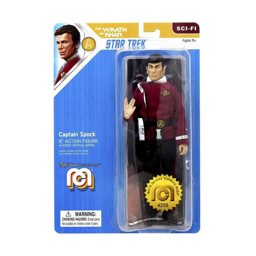 Star Trek The Wrath of Khan Captain Spock 8'' Action Figure