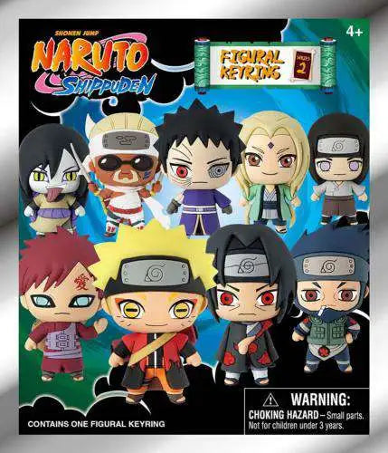 Naruto Shippuden Figural Bag Clip Series 2 Mystery Bag