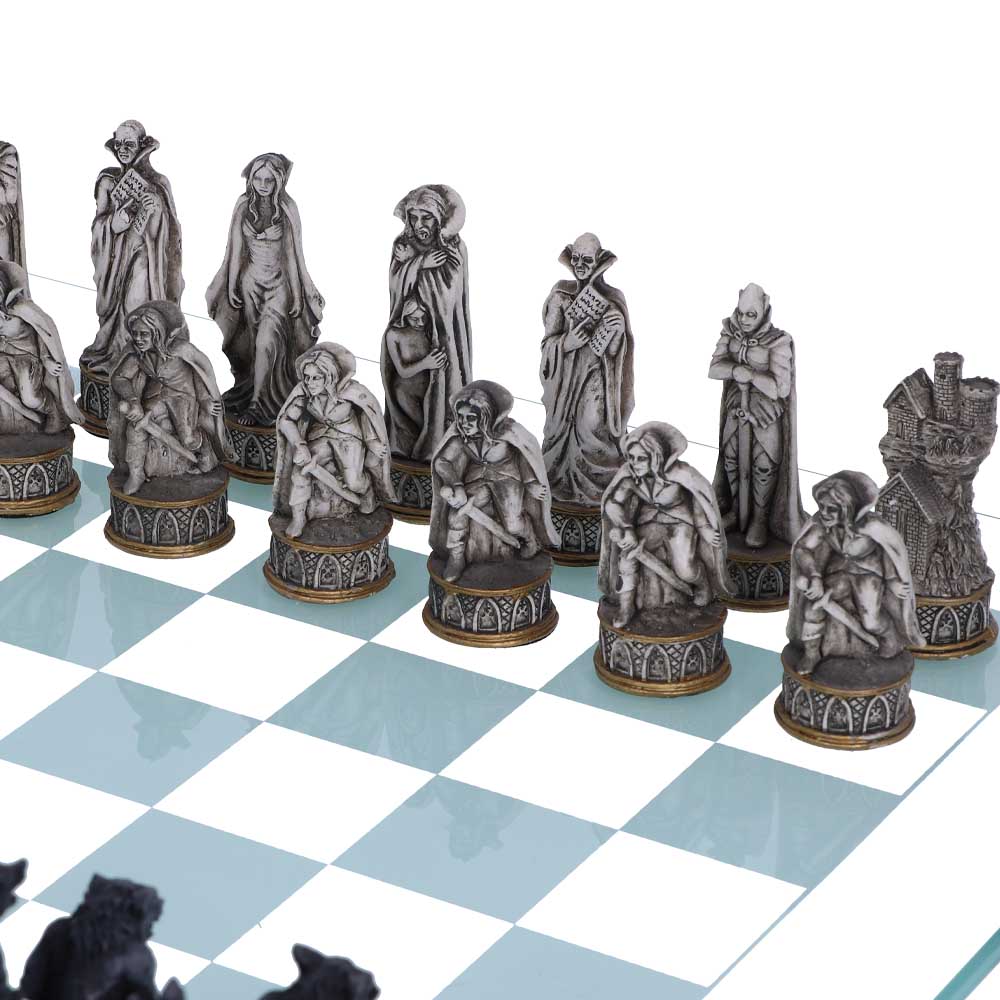 Vampire and Werewolf 43cm Chess Set