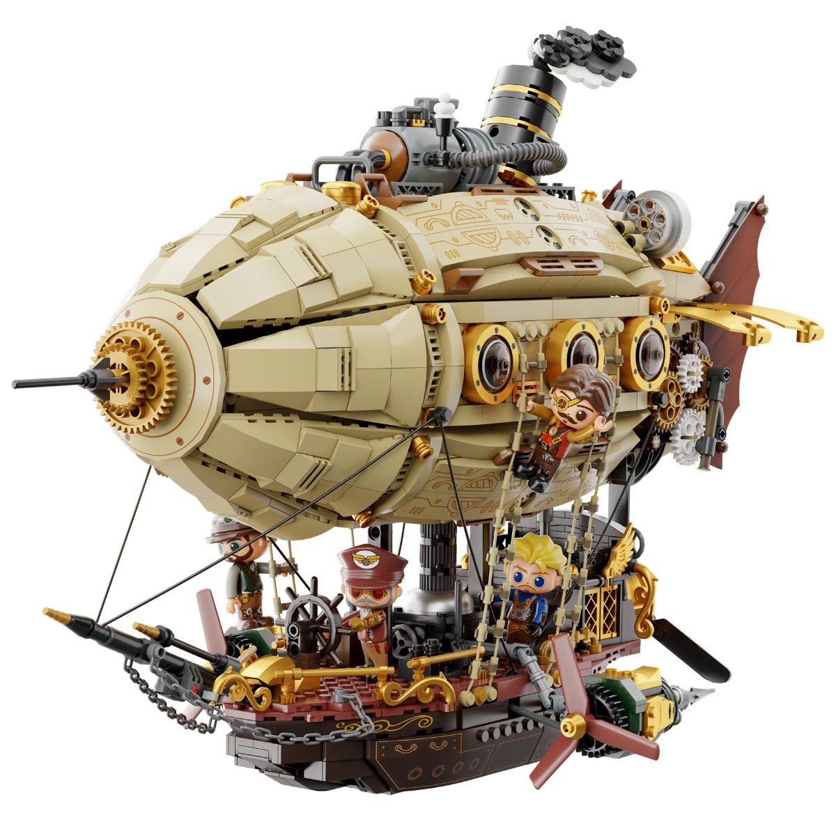 Steampunk Airship - 1949 Pieces