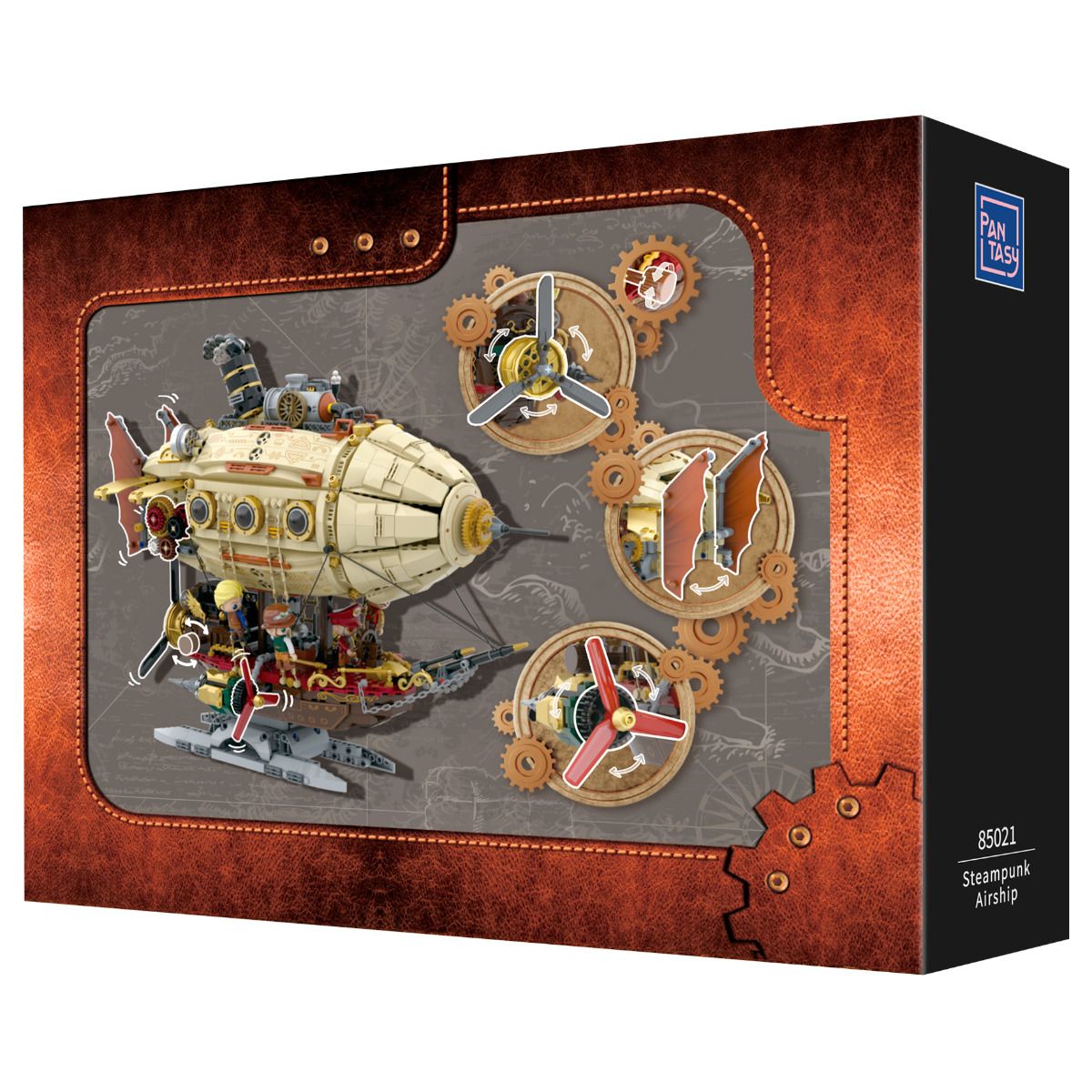 Steampunk Airship - 1949 Pieces